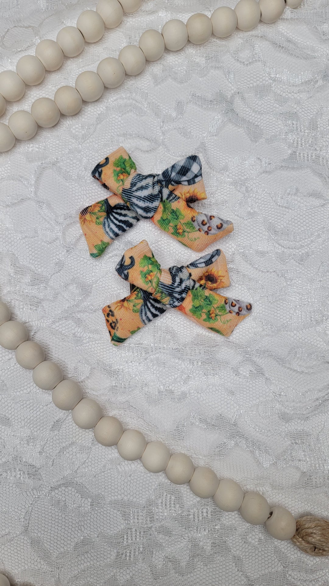 Boho Pumpkins Dainty Piggies (on clips)