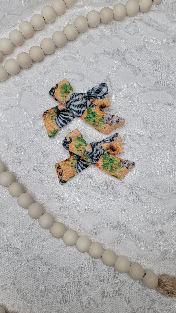 Boho Pumpkins Dainty Piggies (on clips)