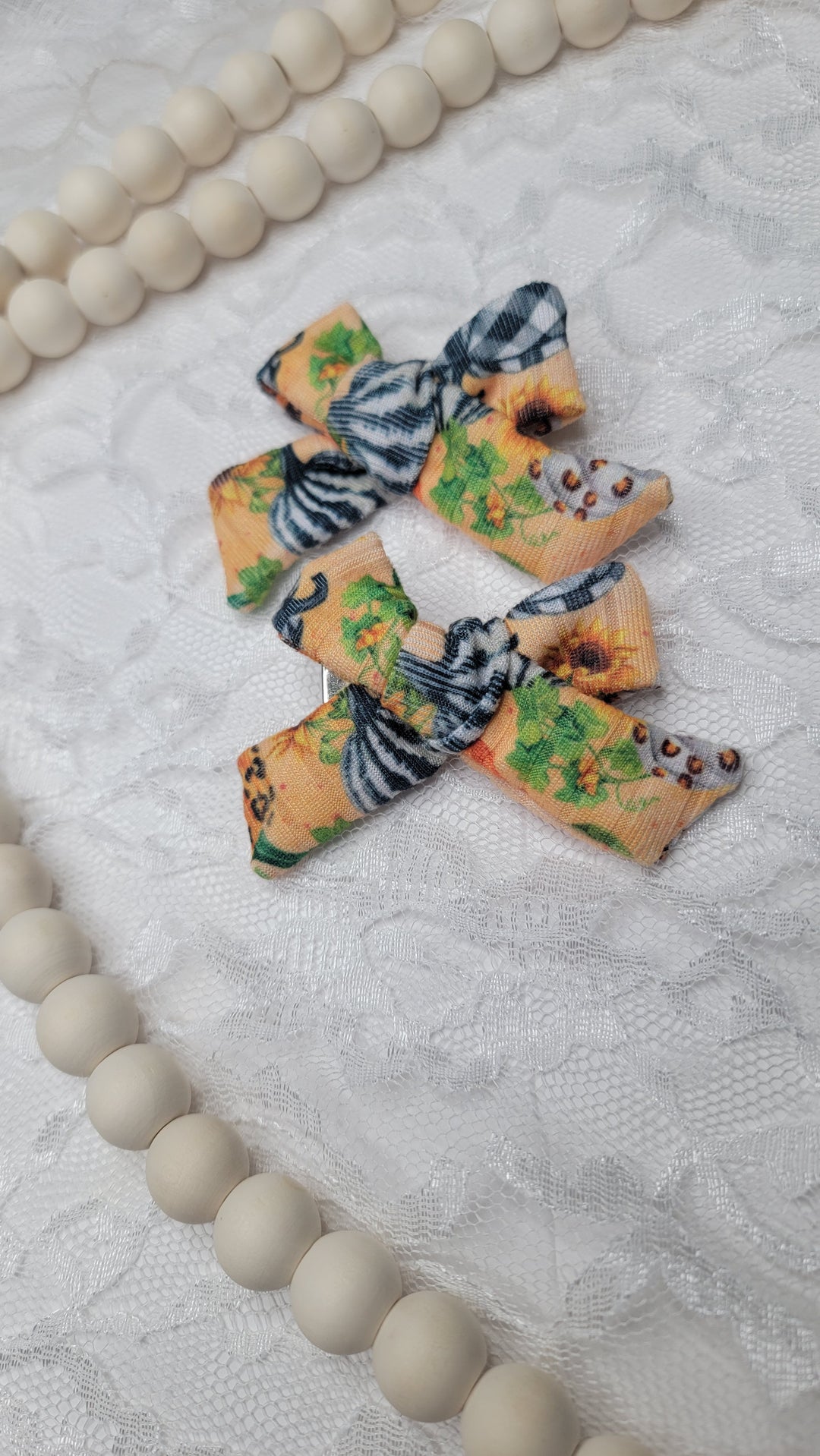 Boho Pumpkins Dainty Piggies (on clips)