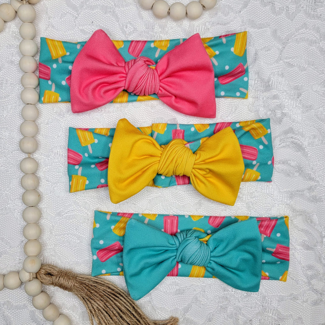 Popsicles Big Bow Headwrap