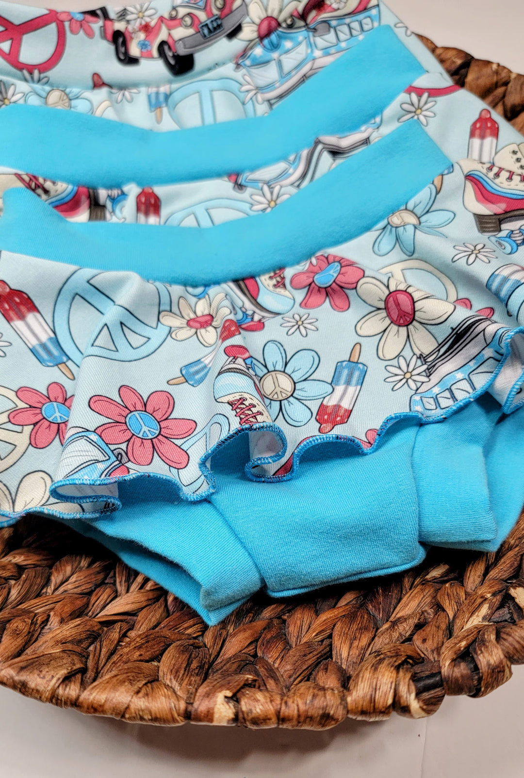 RWB Hippie Bus Skirted Bummies