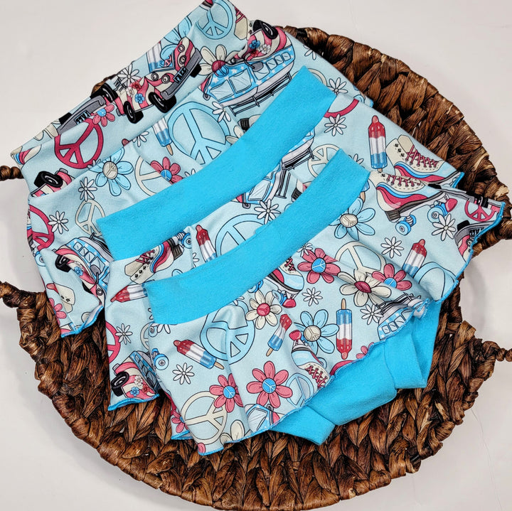 RWB Hippie Bus Skirted Bummies