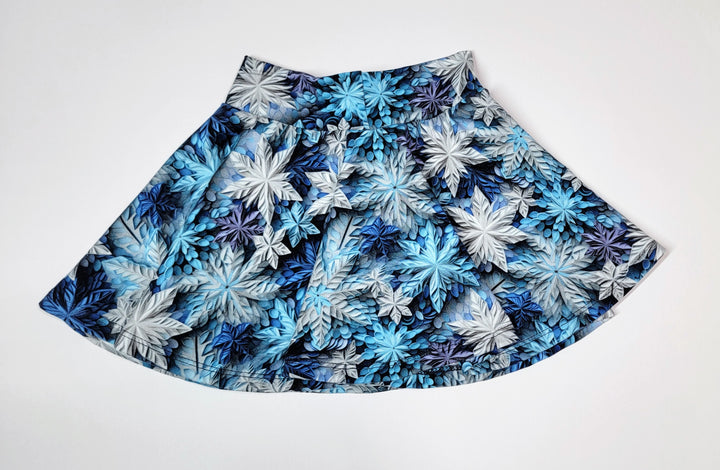Snowflakes Skater Skirt