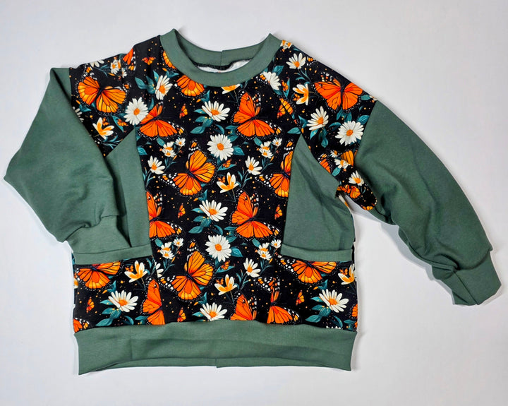 Midnight Butterflies Auden Pullover