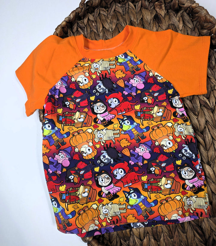 Bluey Costume Party Raglan Tee