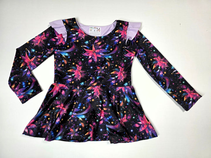Stardust Galaxy Peplum Top
