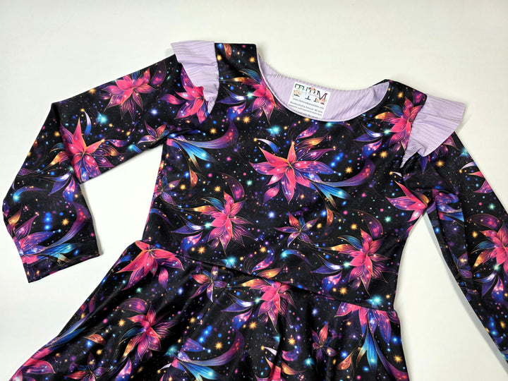Stardust Galaxy Peplum Top