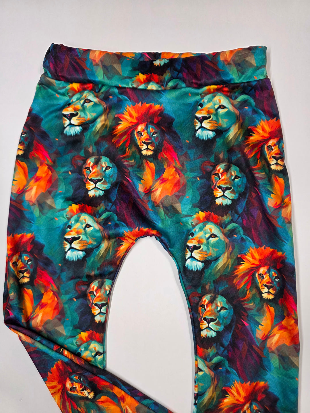 Geo Lions Harem Pants