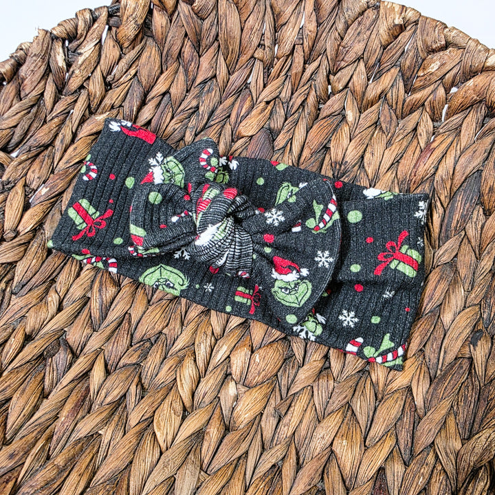 Mean One Big Bow Headwrap