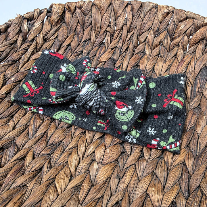 Mean One Big Bow Headwrap