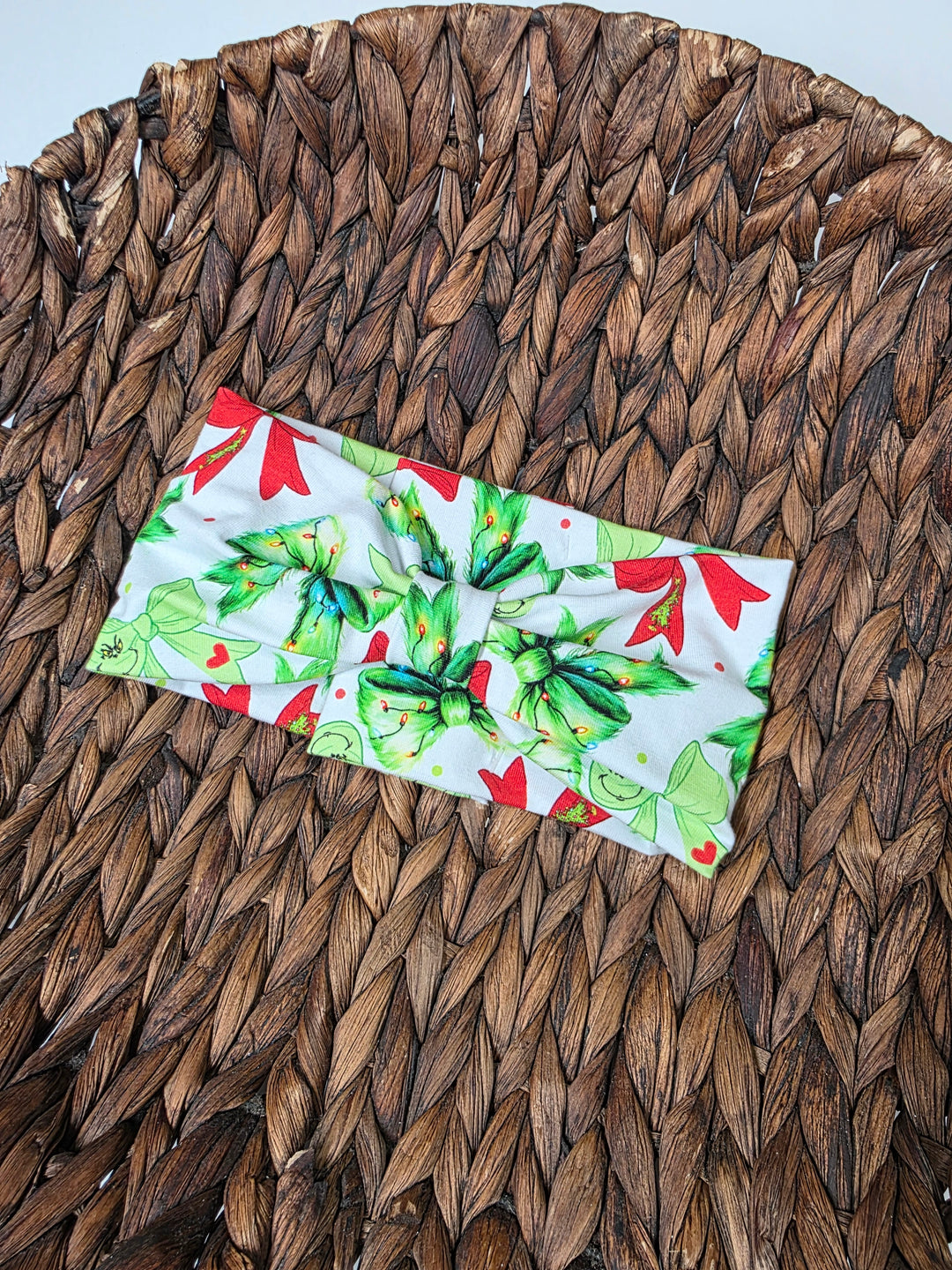 Grinch Bows Jane Headwrap