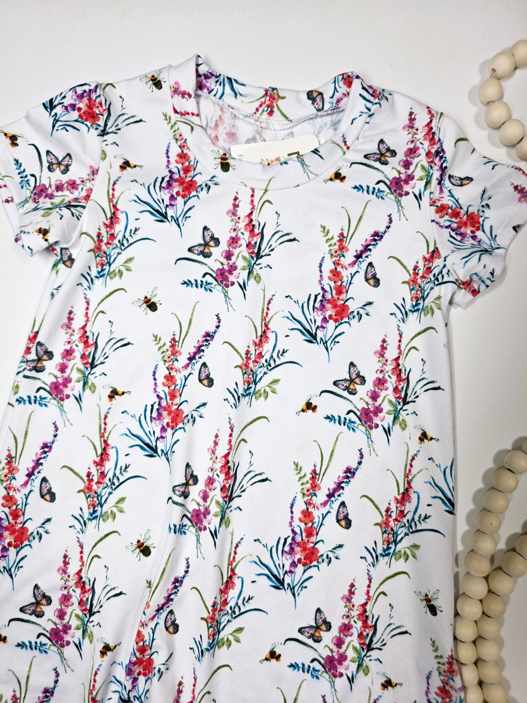 Butterfly Floral Tori Tshirt Dress