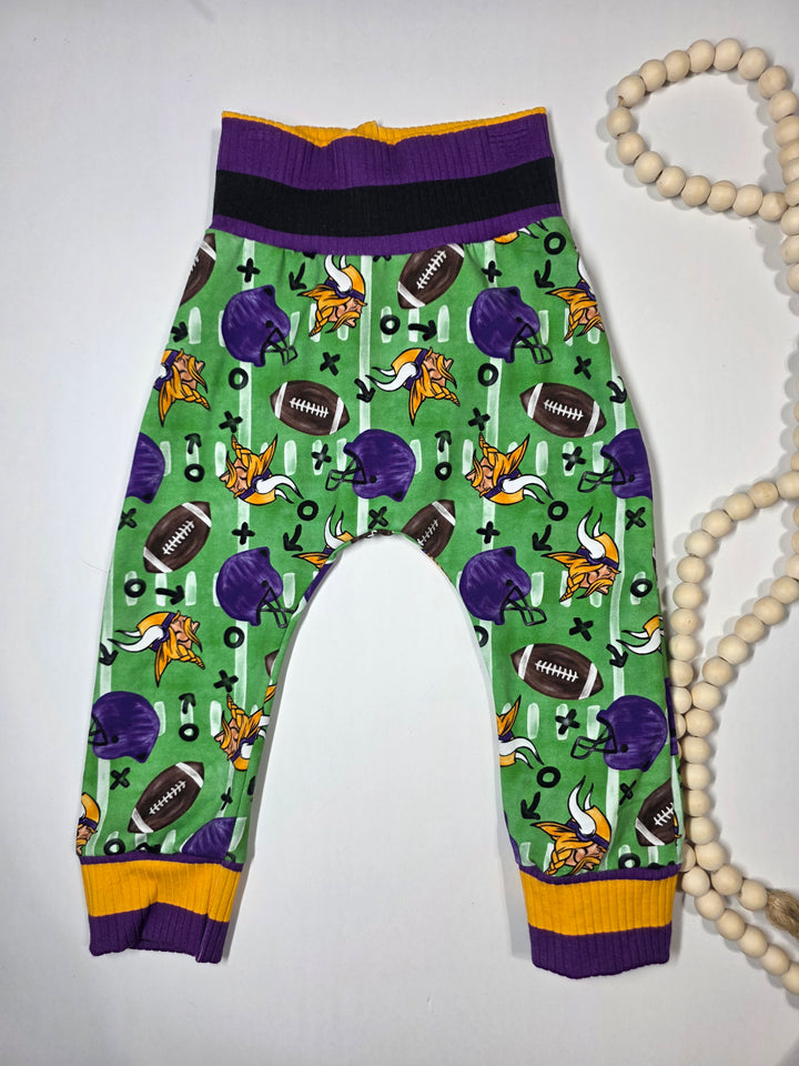 V Football Harem Pants