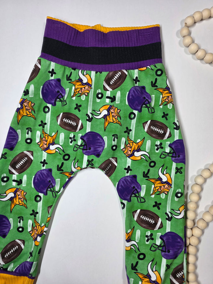 V Football Harem Pants