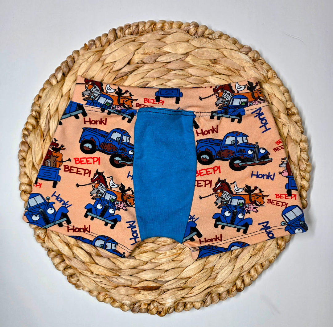 Blue Truck Boxer Briefs