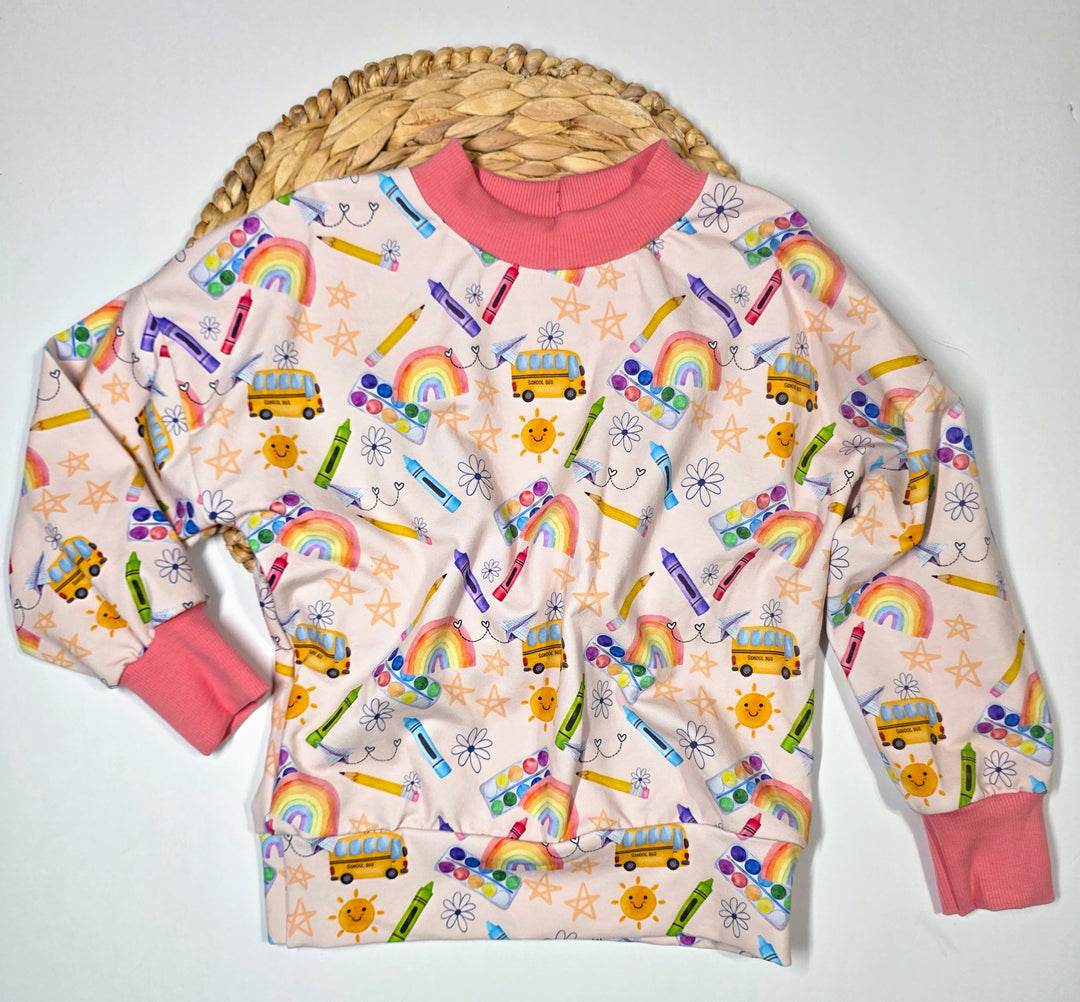 Paints and Rainbows Langley Pullover