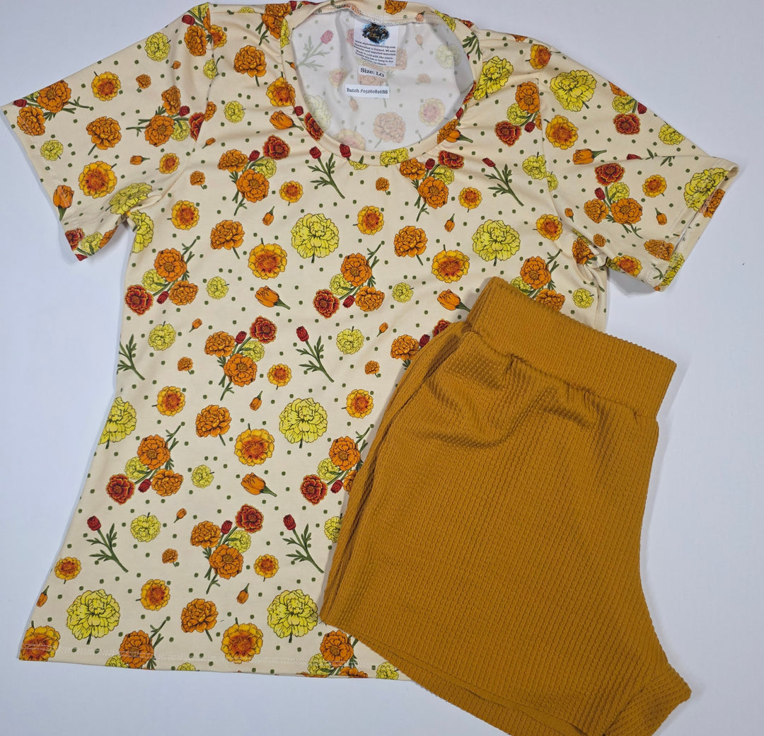 Marigold Staple Tee Set