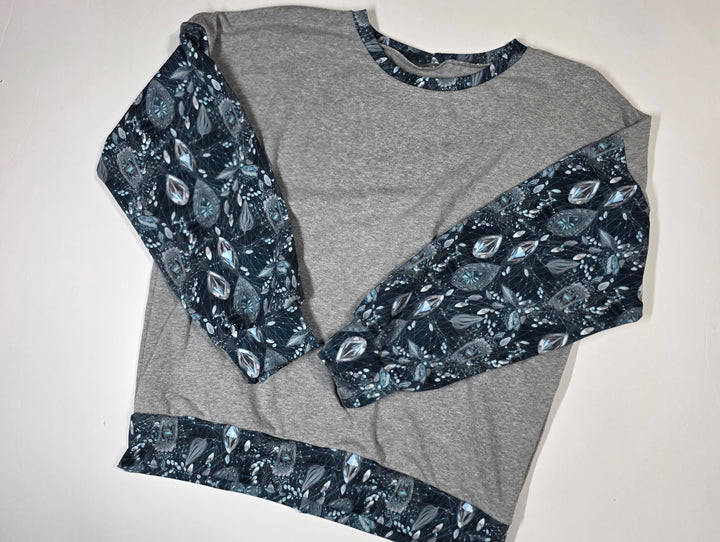 Gray Jewels Langley Pullover