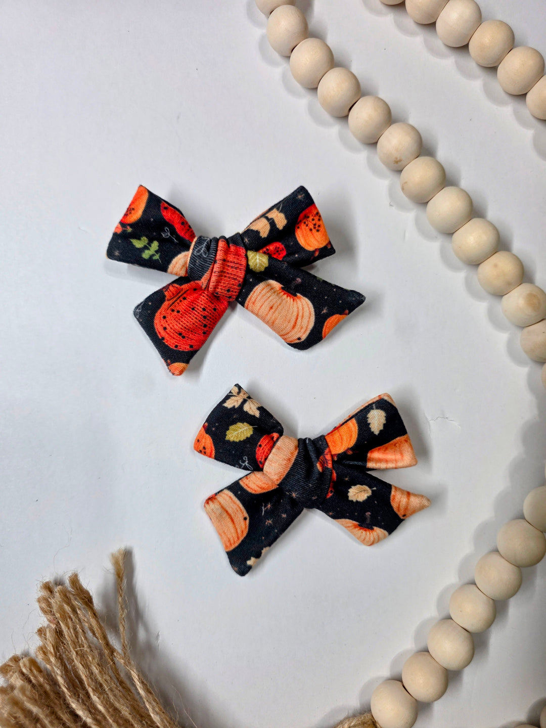 Embroidery Pumpkins Dainty Piggies (on clips)