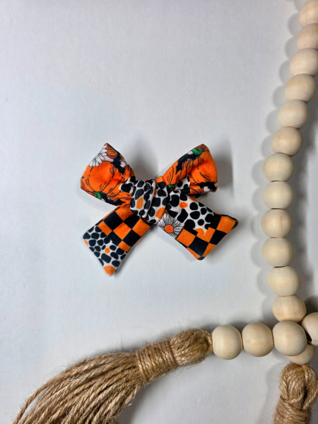 Halloween Babe Dainty Bow (on clips)