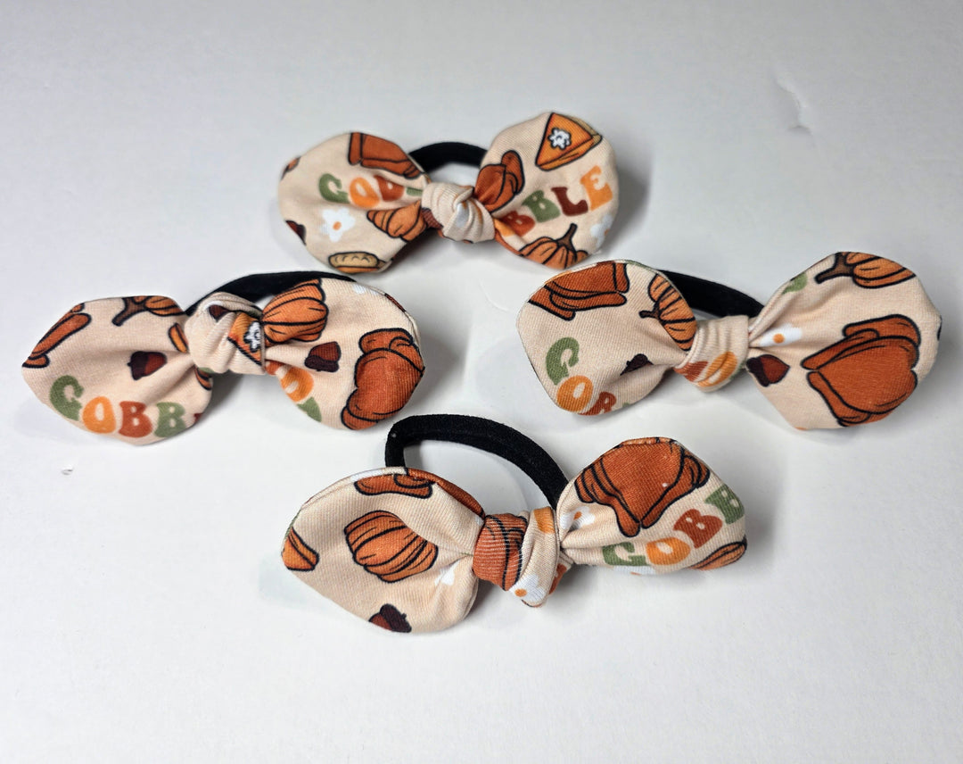 Gobble Gobble Pony Bow