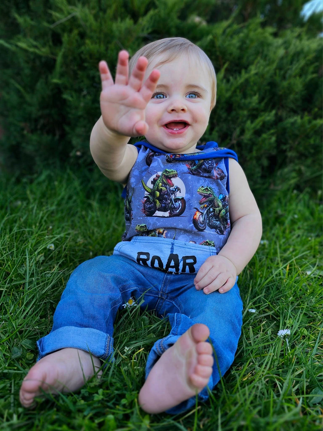 Roar &amp; Ride Hudson Tee w/Pocket + Hood