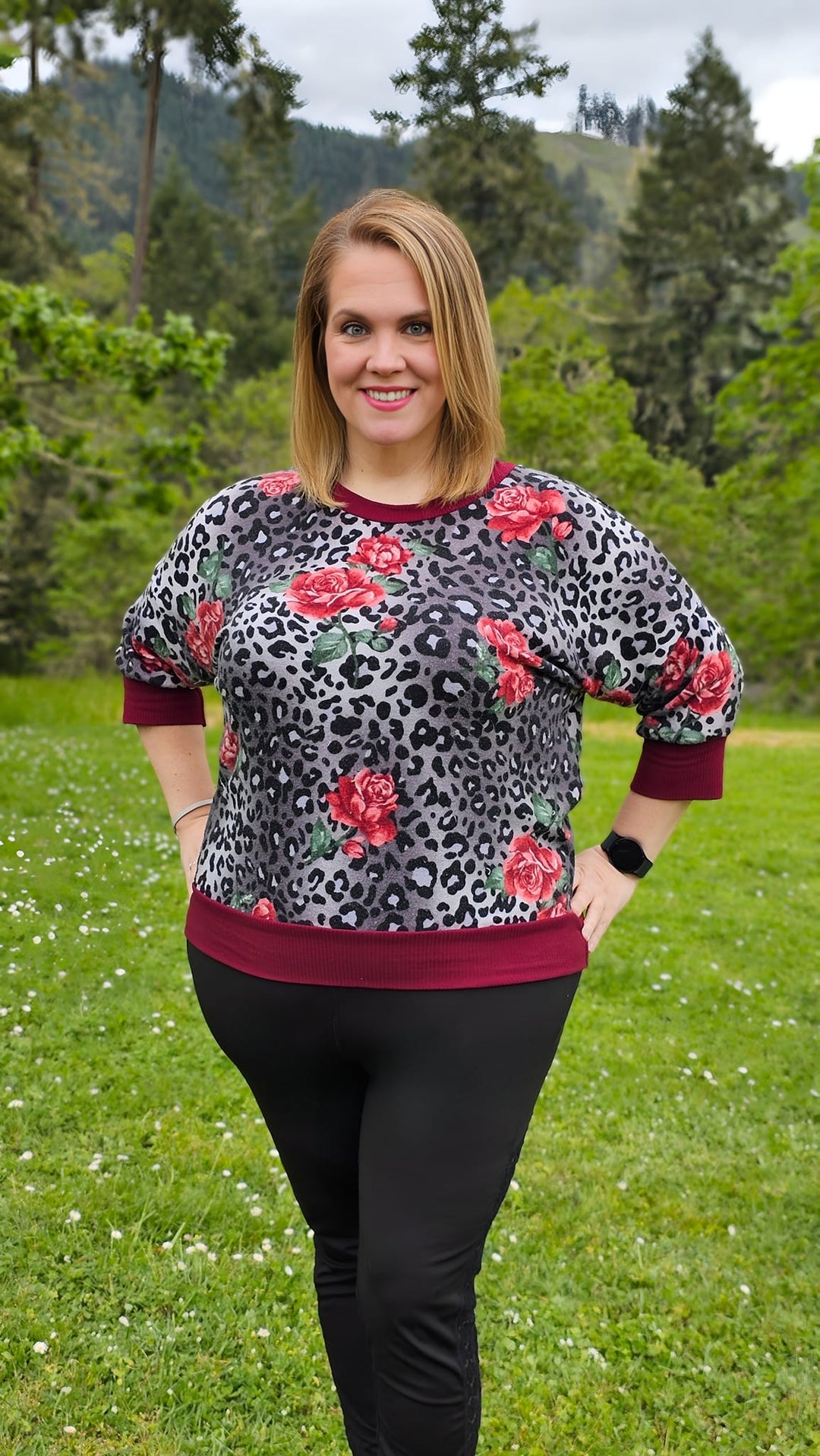 Slate Dolman Top Preorder