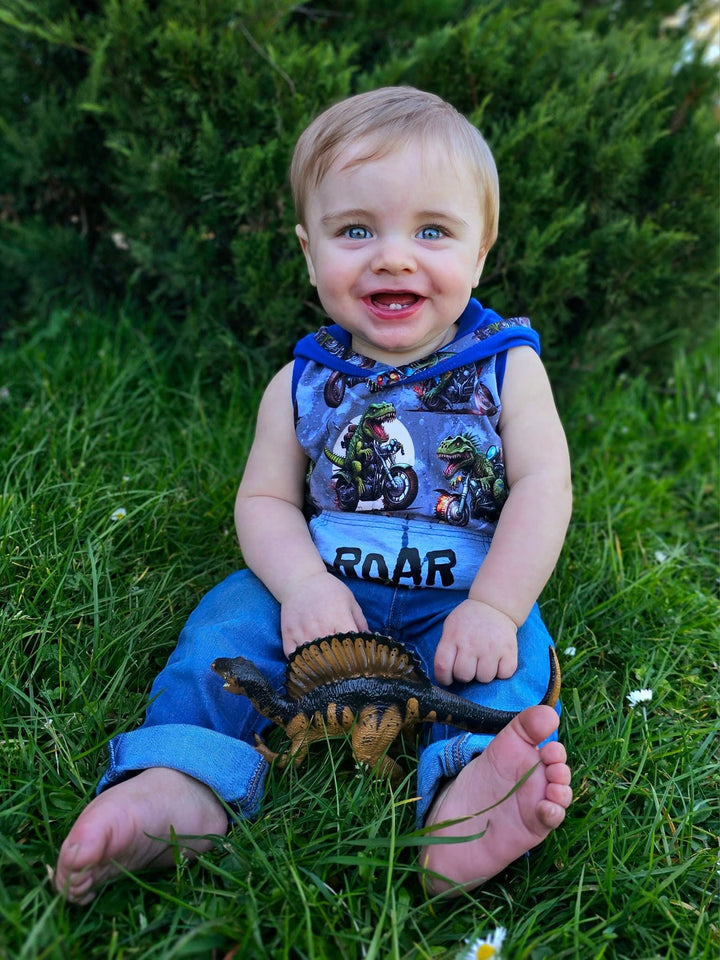 Roar &amp; Ride Hudson Tee w/Pocket + Hood