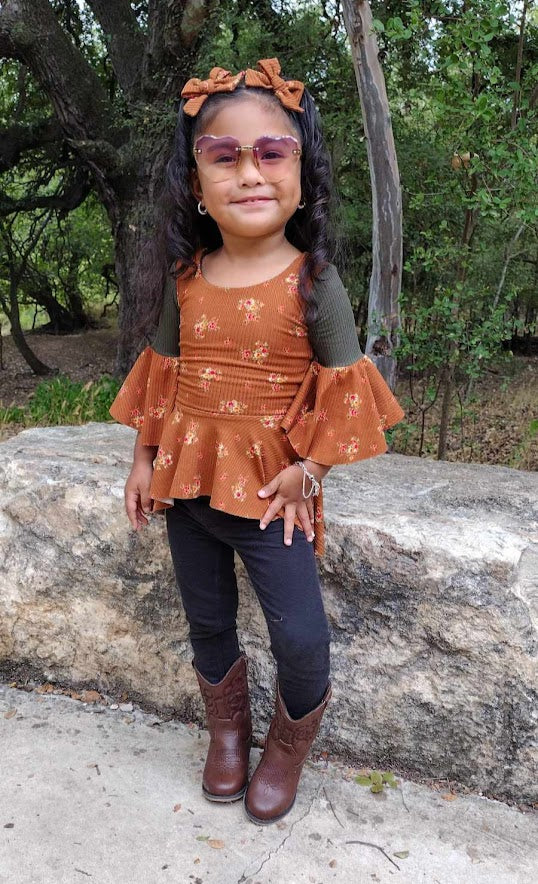 Manhattan Peplum Top Preorder