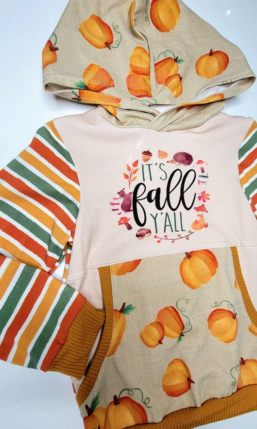 It's Fall Candy Pocket Hoodie
