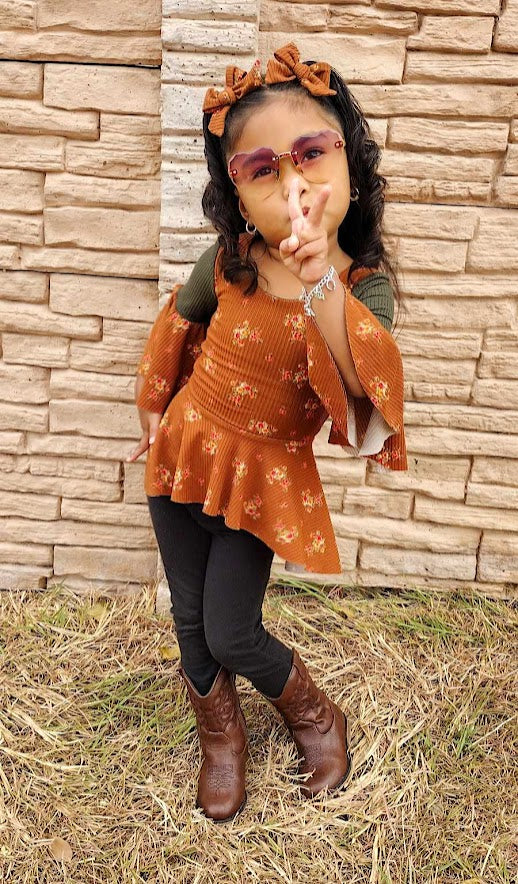 Manhattan Peplum Top Preorder