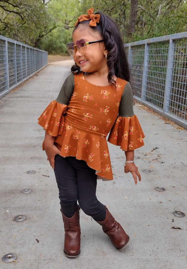 Manhattan Peplum Top Preorder