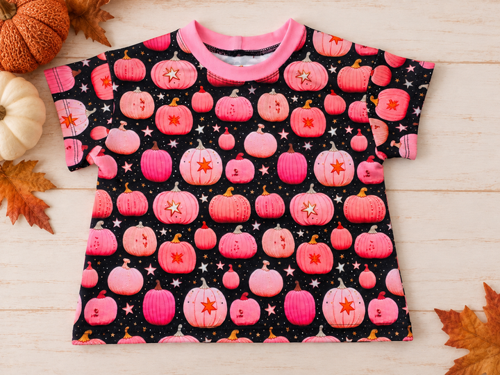 Pink Pumpkins Boxy Tee