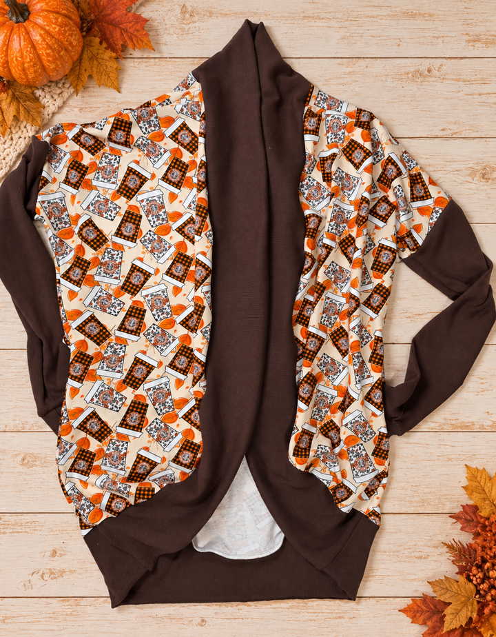 PS Latte Cocoon Cardigan