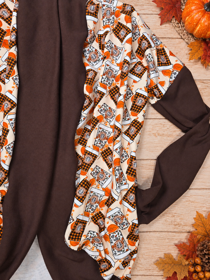 PS Latte Cocoon Cardigan