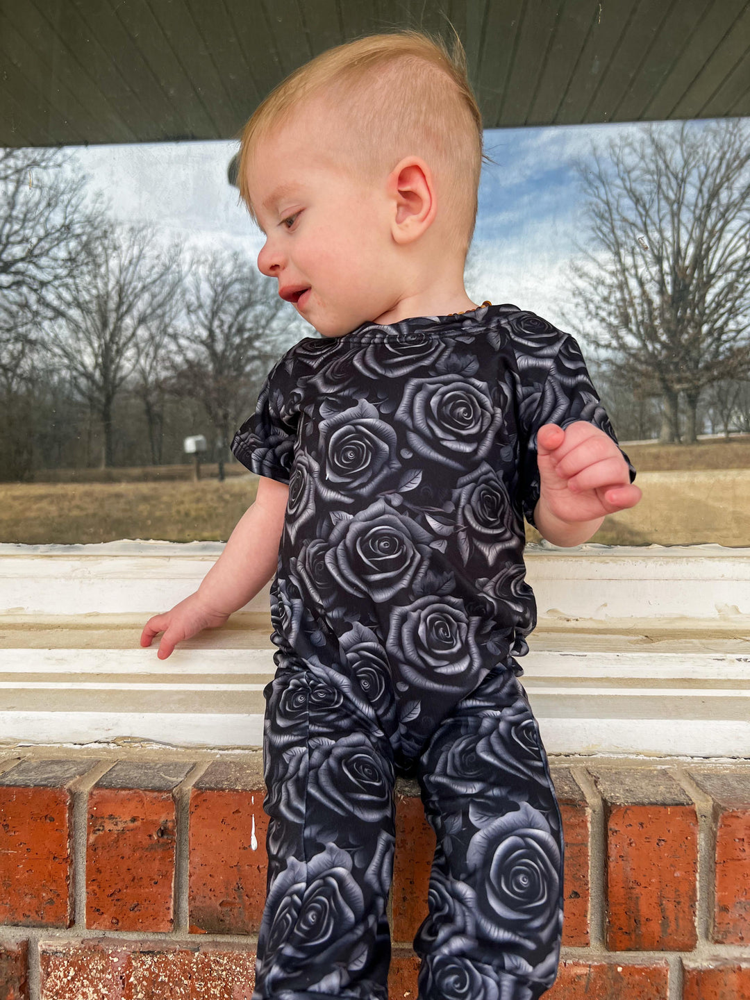 Nightmare before NapTime Riot Romper