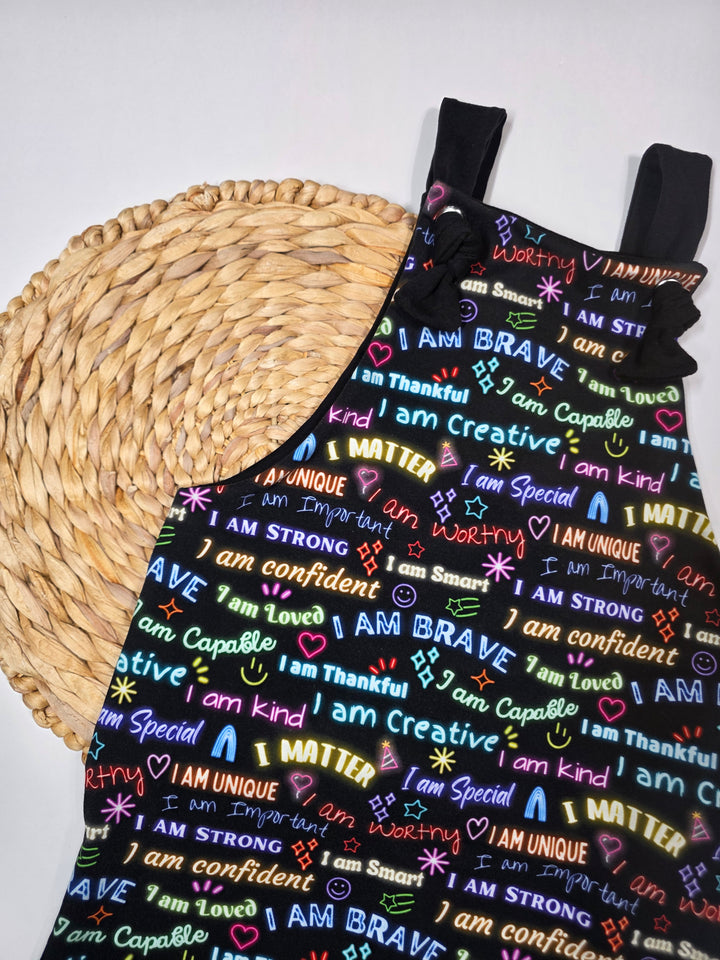 Affirmations Knotted Overalls