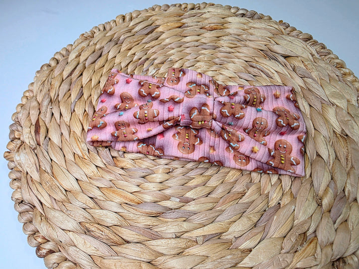 Pink Gingerbread Jane Headwrap