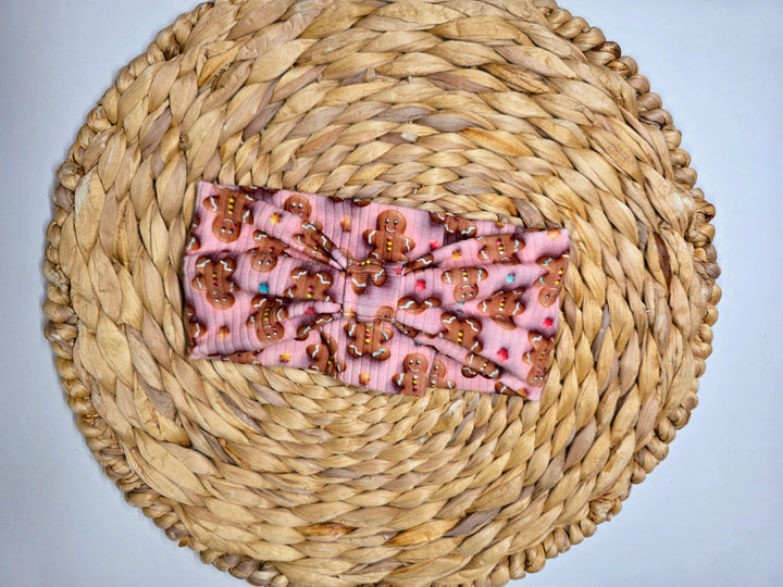 Pink Gingerbread Jane Headwrap