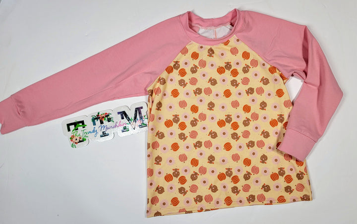 Pink Turkey Raglan Tee