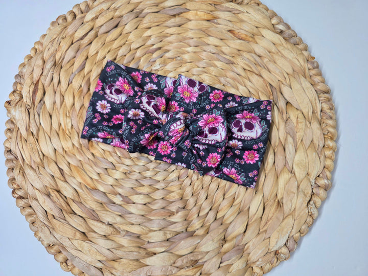 Let Go To Regrow Big Bow Headwrap