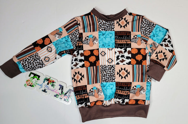 Western Thanksgiving Classic Pullover