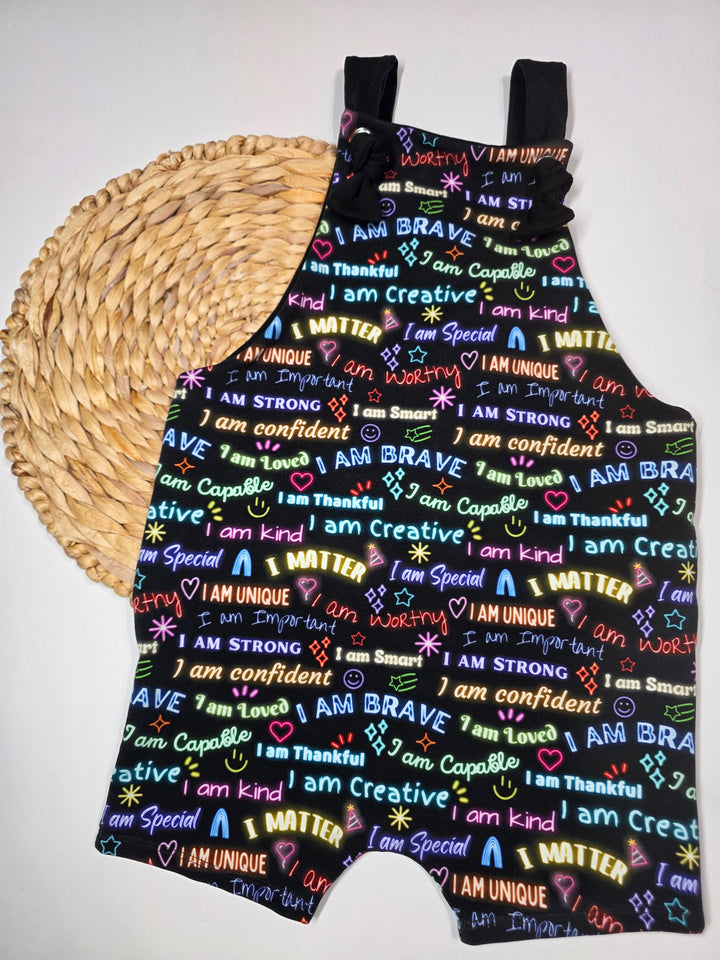 Affirmations Knotted Overalls