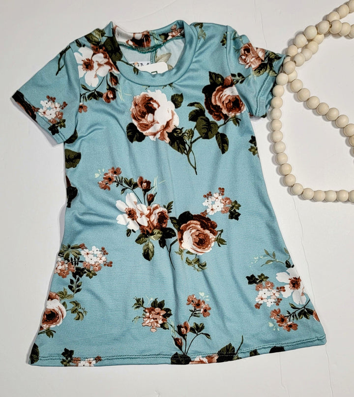 Barbara Floral Tori Tshirt Dress