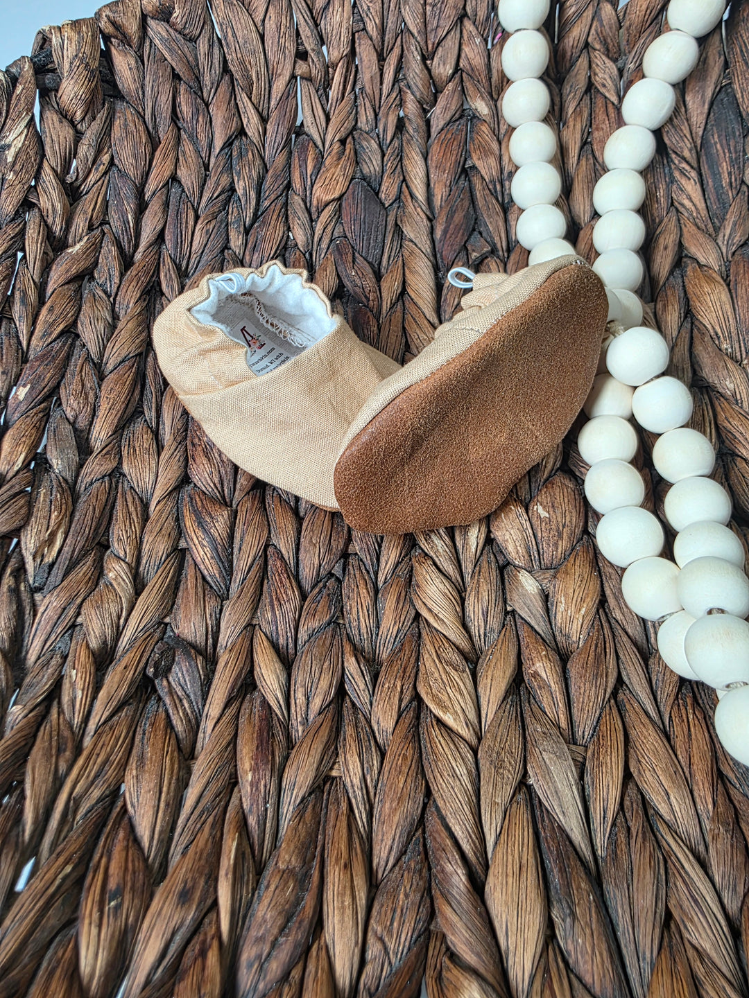 Beige Soft Sole Shoes