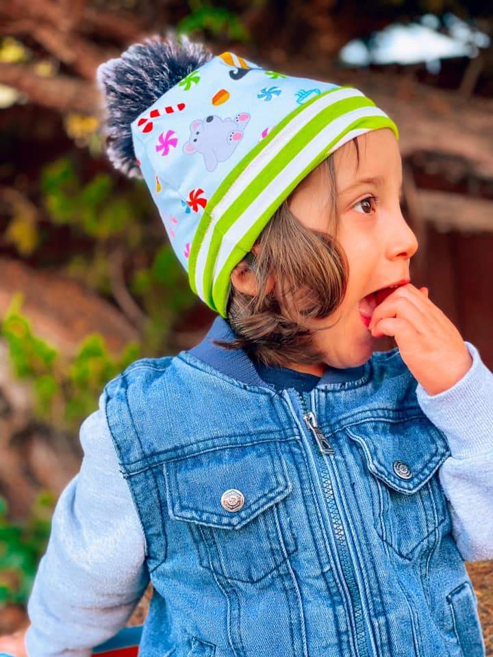 Woodland Floral Houdini Beanie