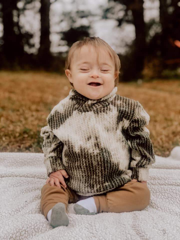 Faux Alpaca Camo McClane Pullover