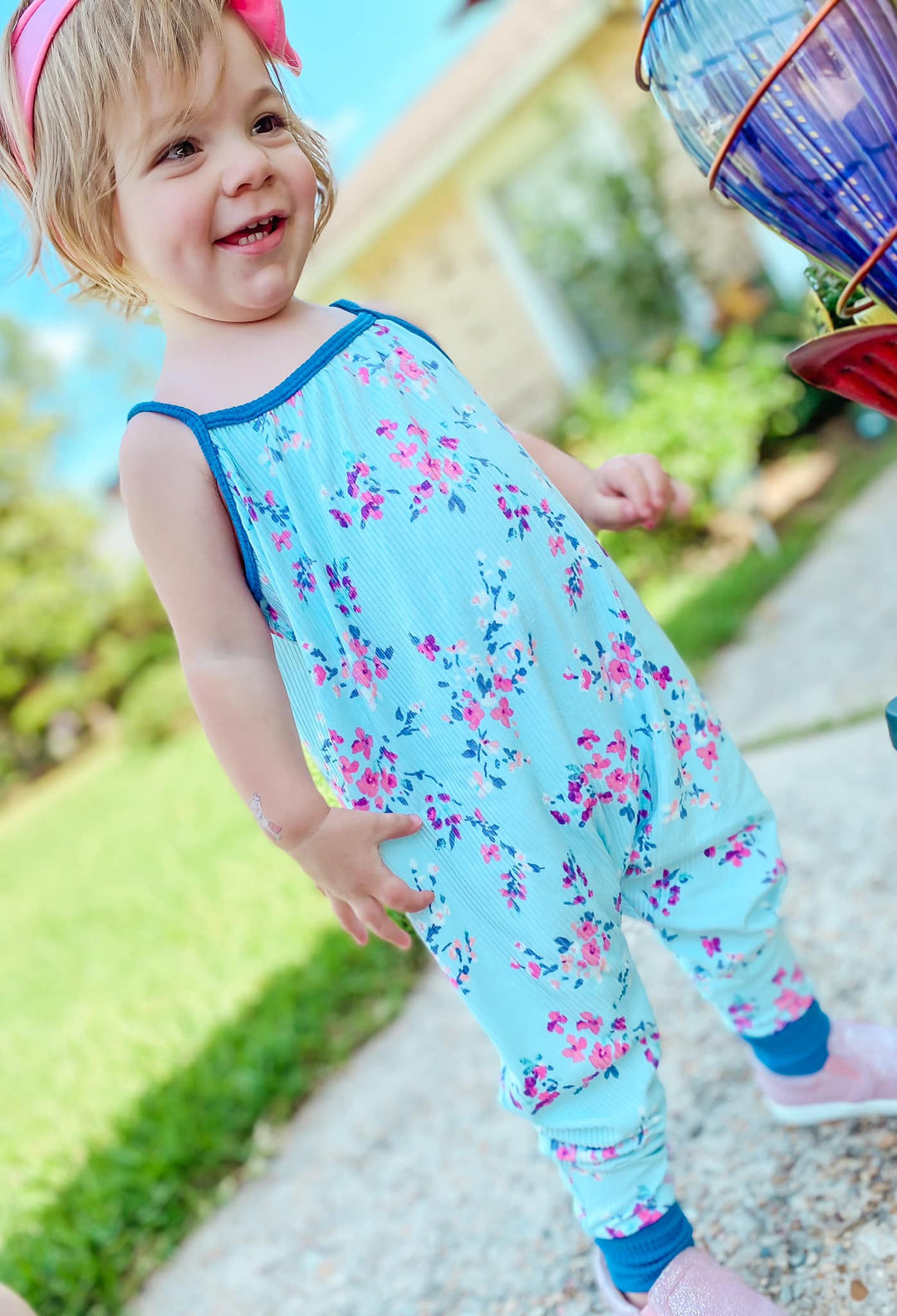Mabel Floral Willow Romper