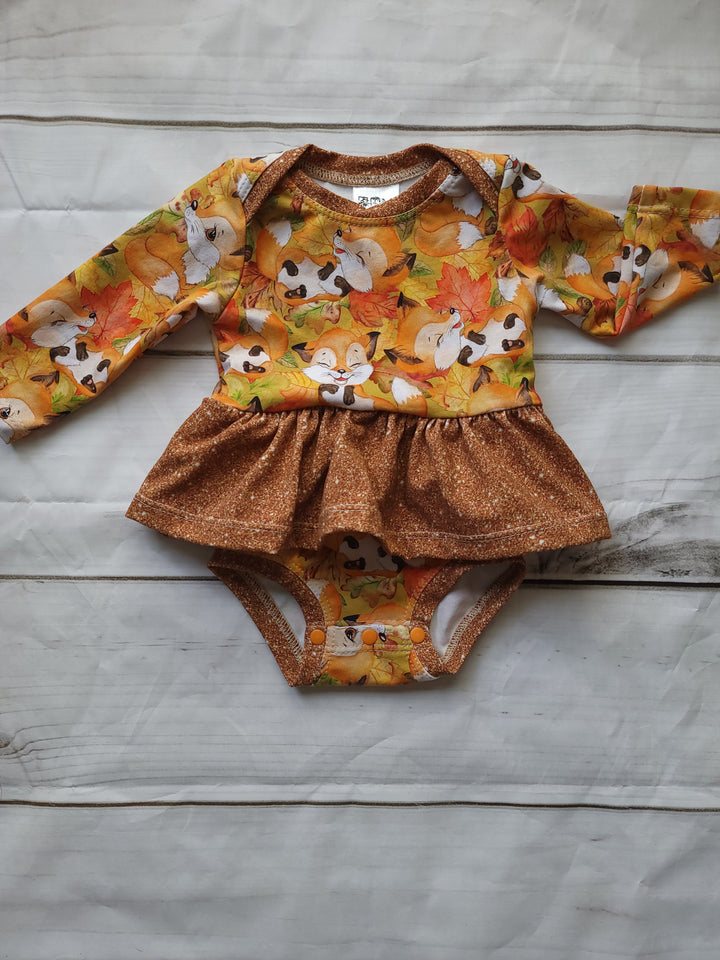 Suit Up Skirted Bodysuit Preorder