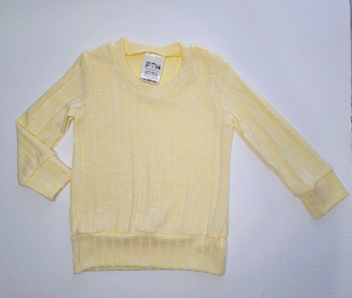 Lemon Drop Lounger Sweater Top
